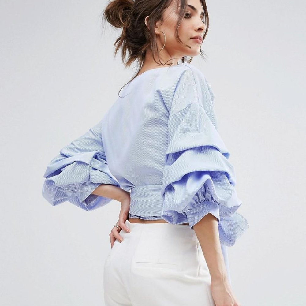 Pretty Little Thing Blouse - Size US 6 UK 10